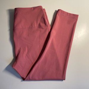 M Dusty Rose Athletic Capri Legging